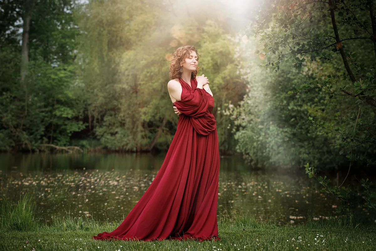 Jessica Walz am See